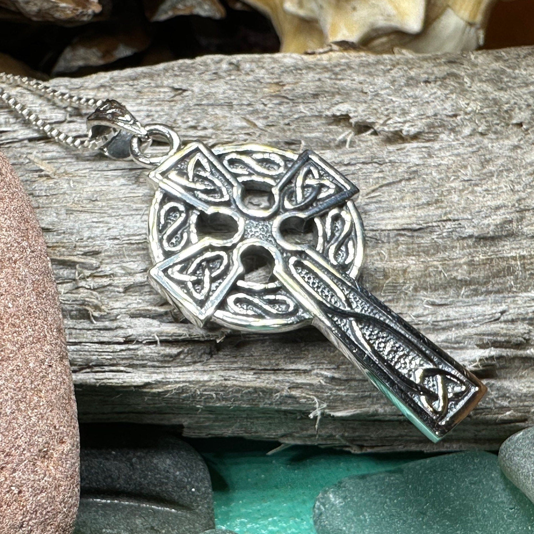 Dedication Celtic Cross Necklace