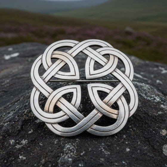 Legend Celtic Knot Brooch