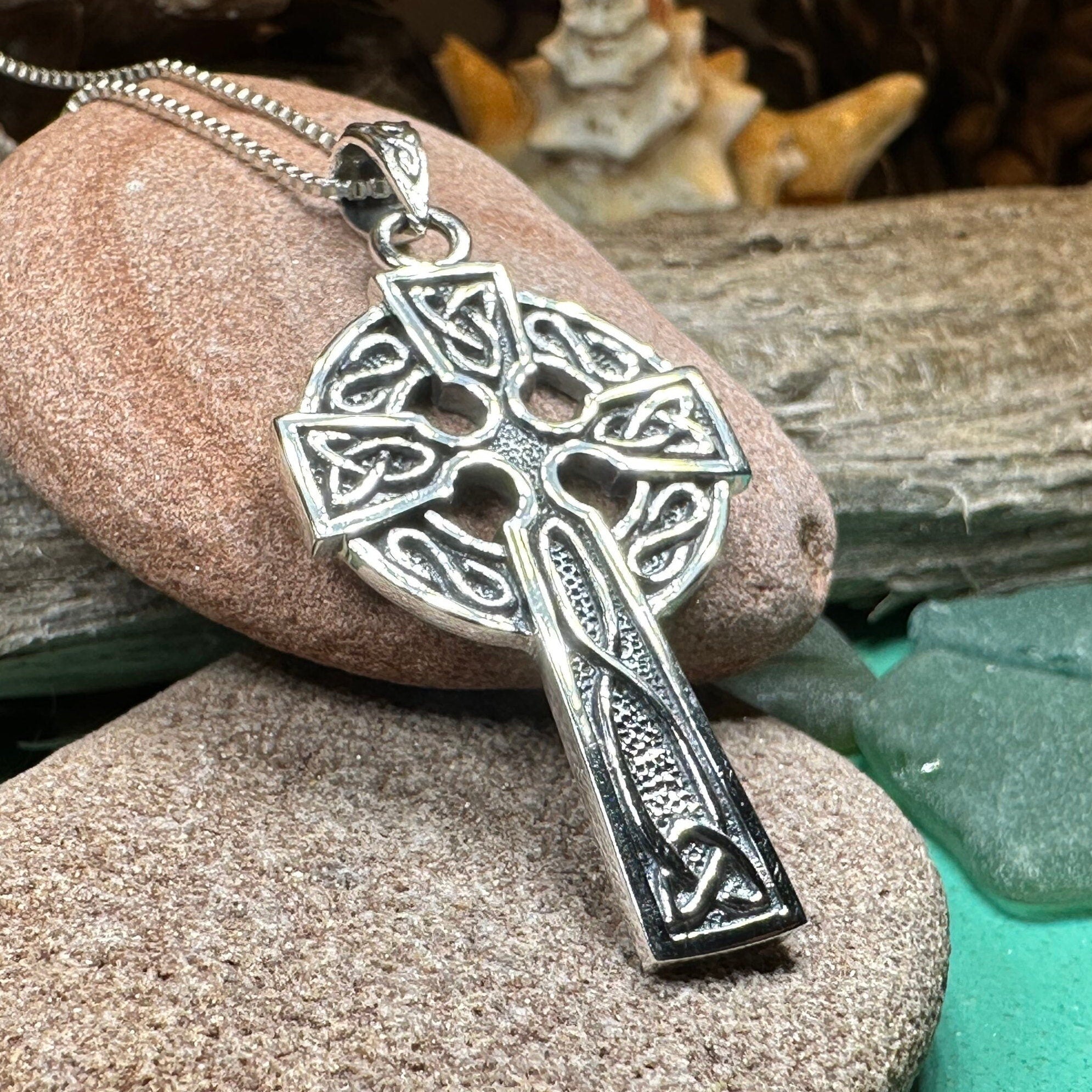 Dedication Celtic Cross Necklace