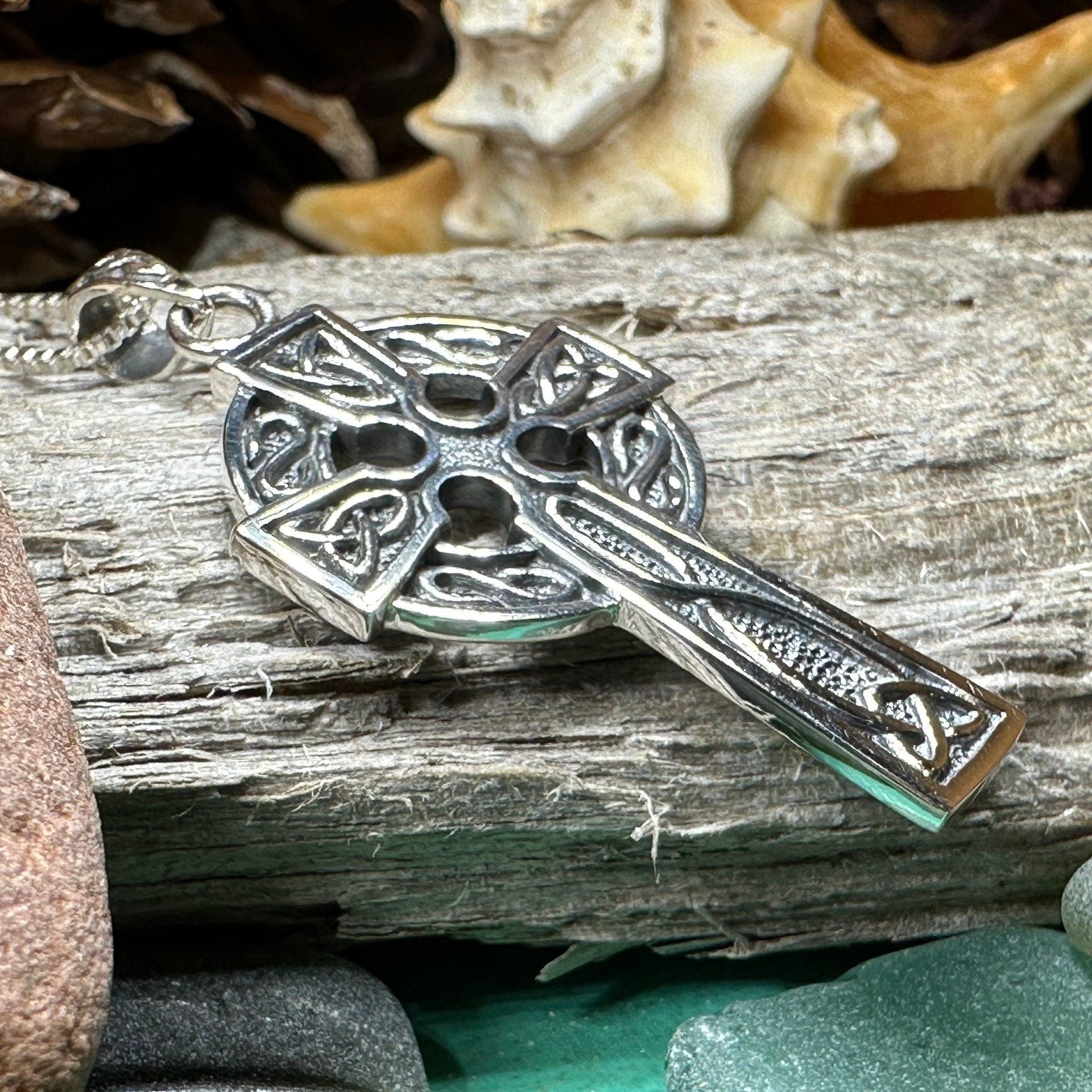 Dedication Celtic Cross Necklace