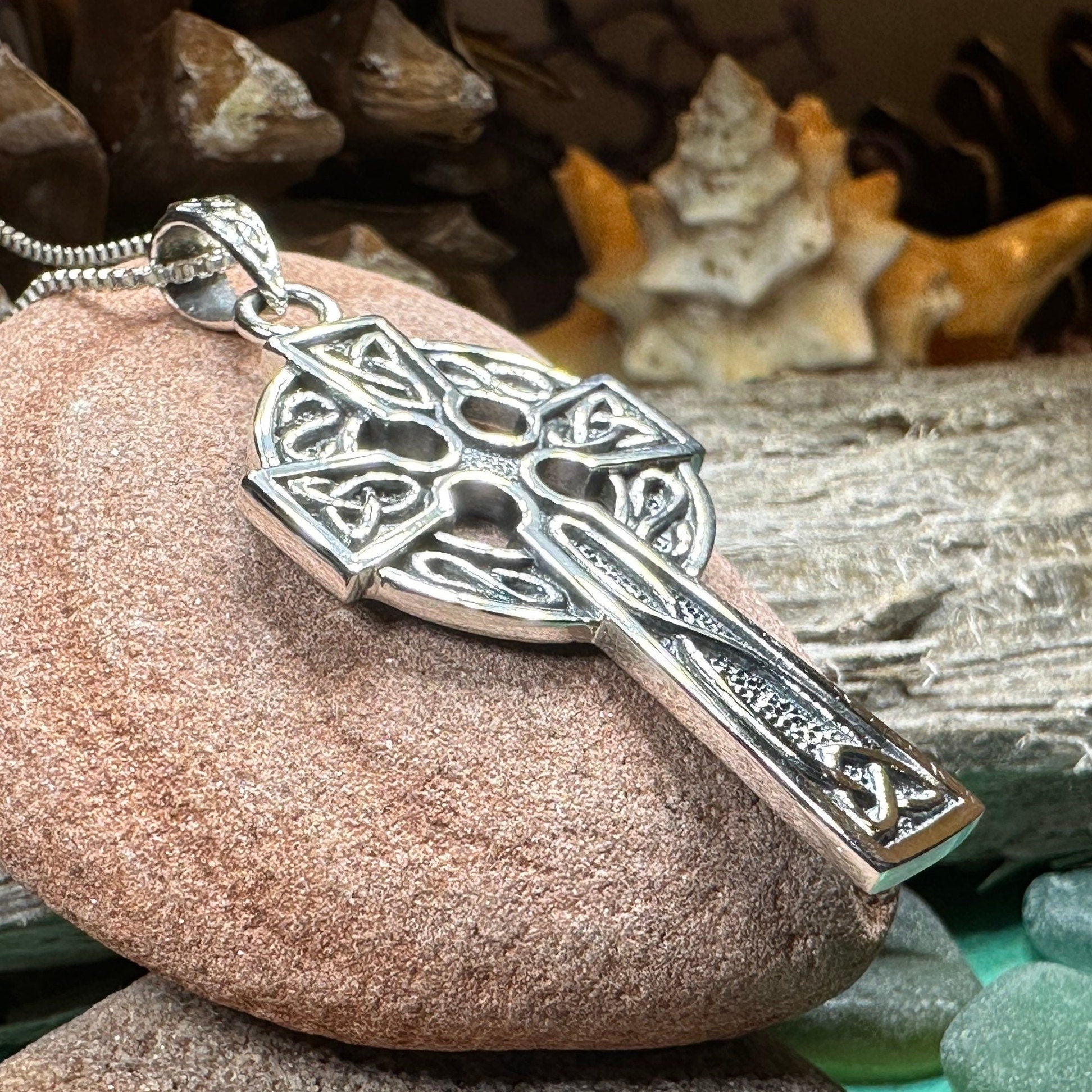 Dedication Celtic Cross Necklace