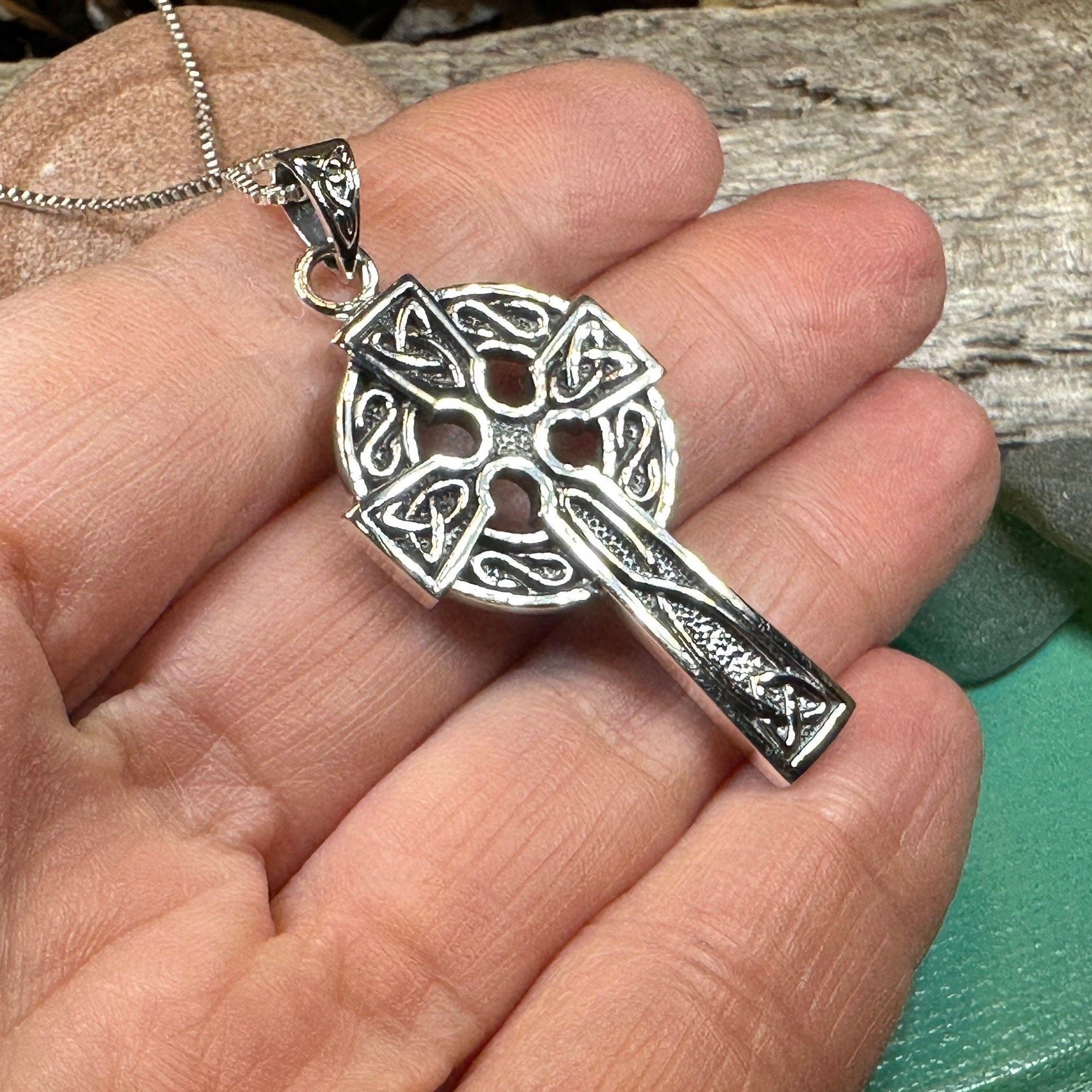 Dedication Celtic Cross Necklace