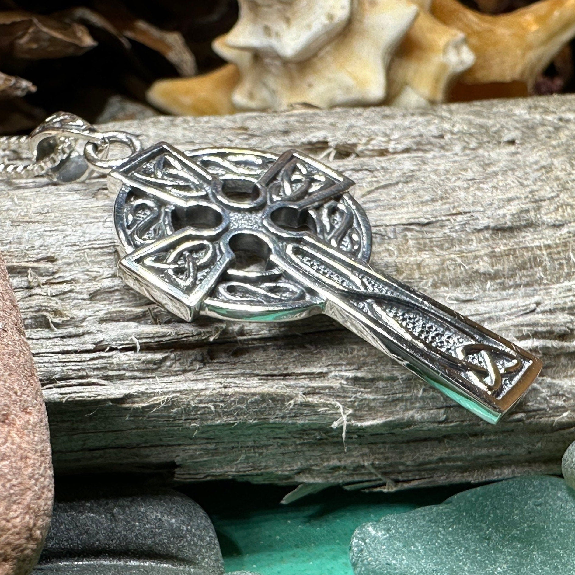 Dedication Celtic Cross Necklace