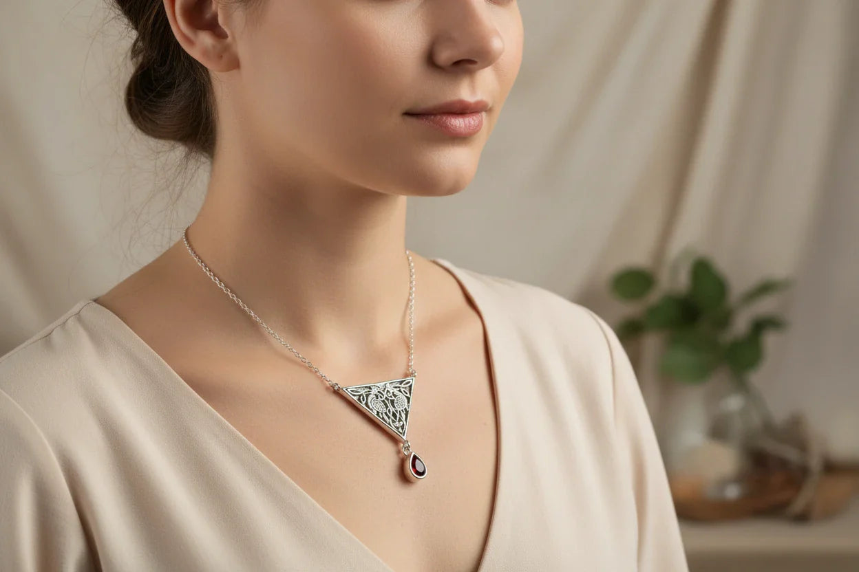 Kells Celtic Birds Necklace