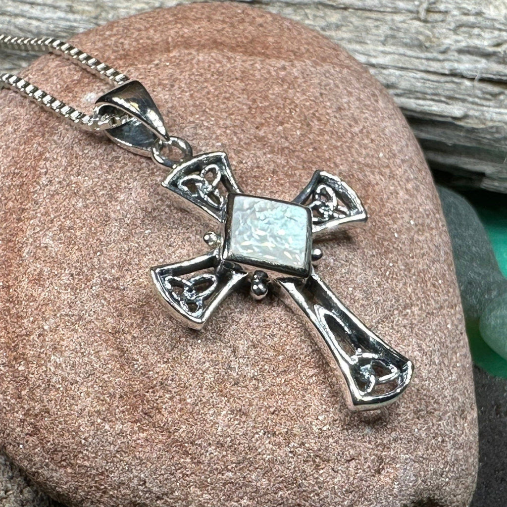 Divinity Celtic Cross Necklace