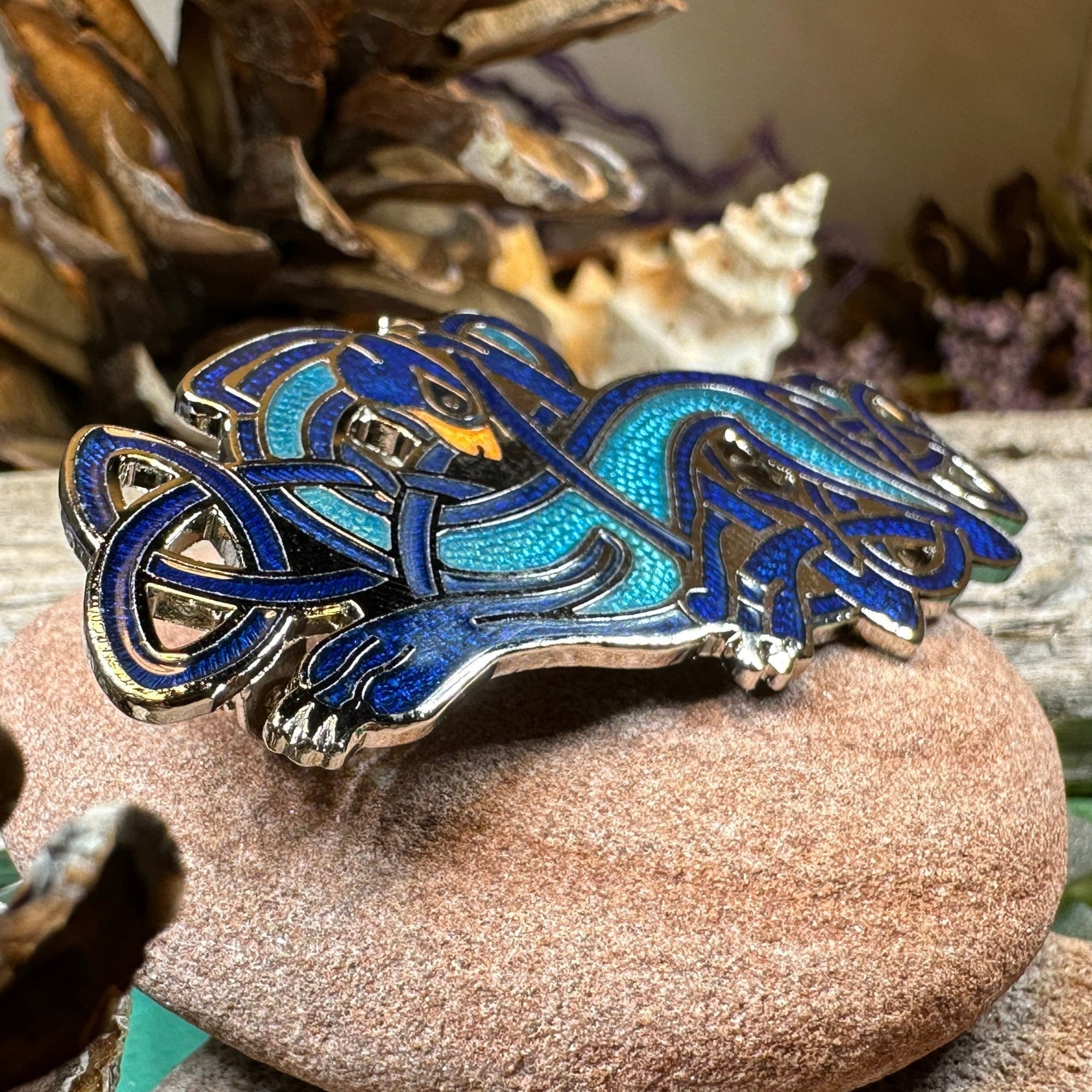 Celtic Dog Brooch