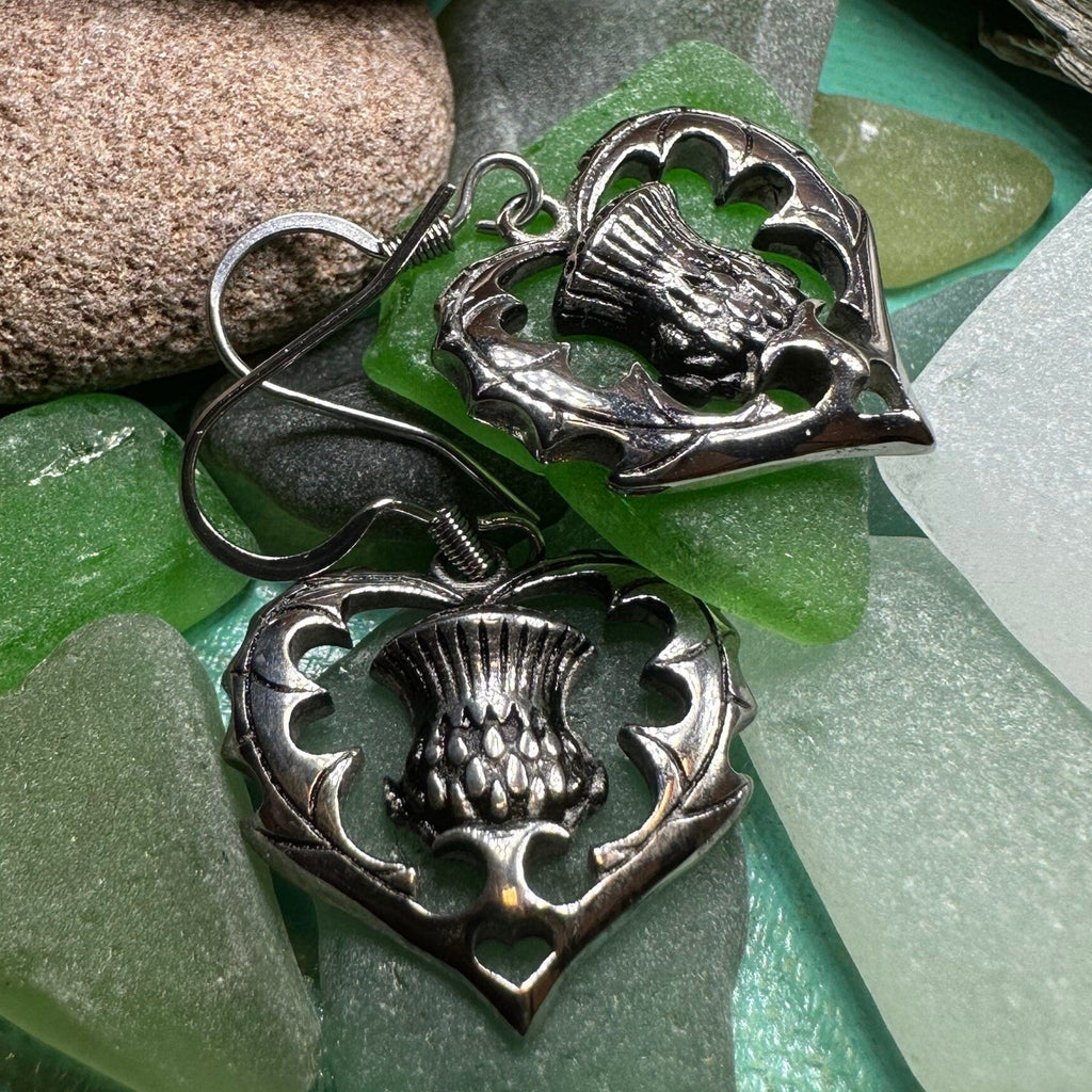 Drina Scottish Thistle Earrings