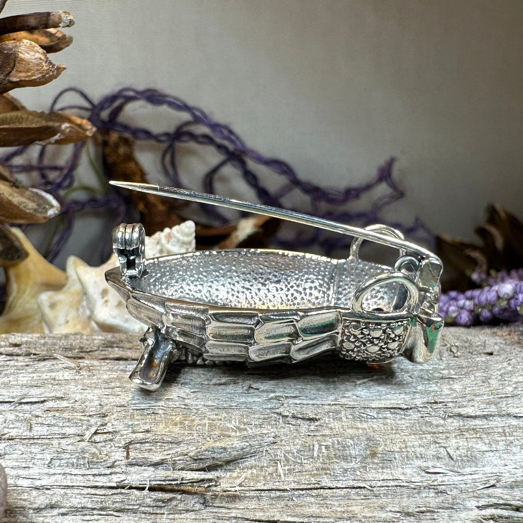 Athena Owl Necklace & Brooch in Sterling Silver