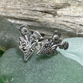 Aerona Thistle Stud Earrings