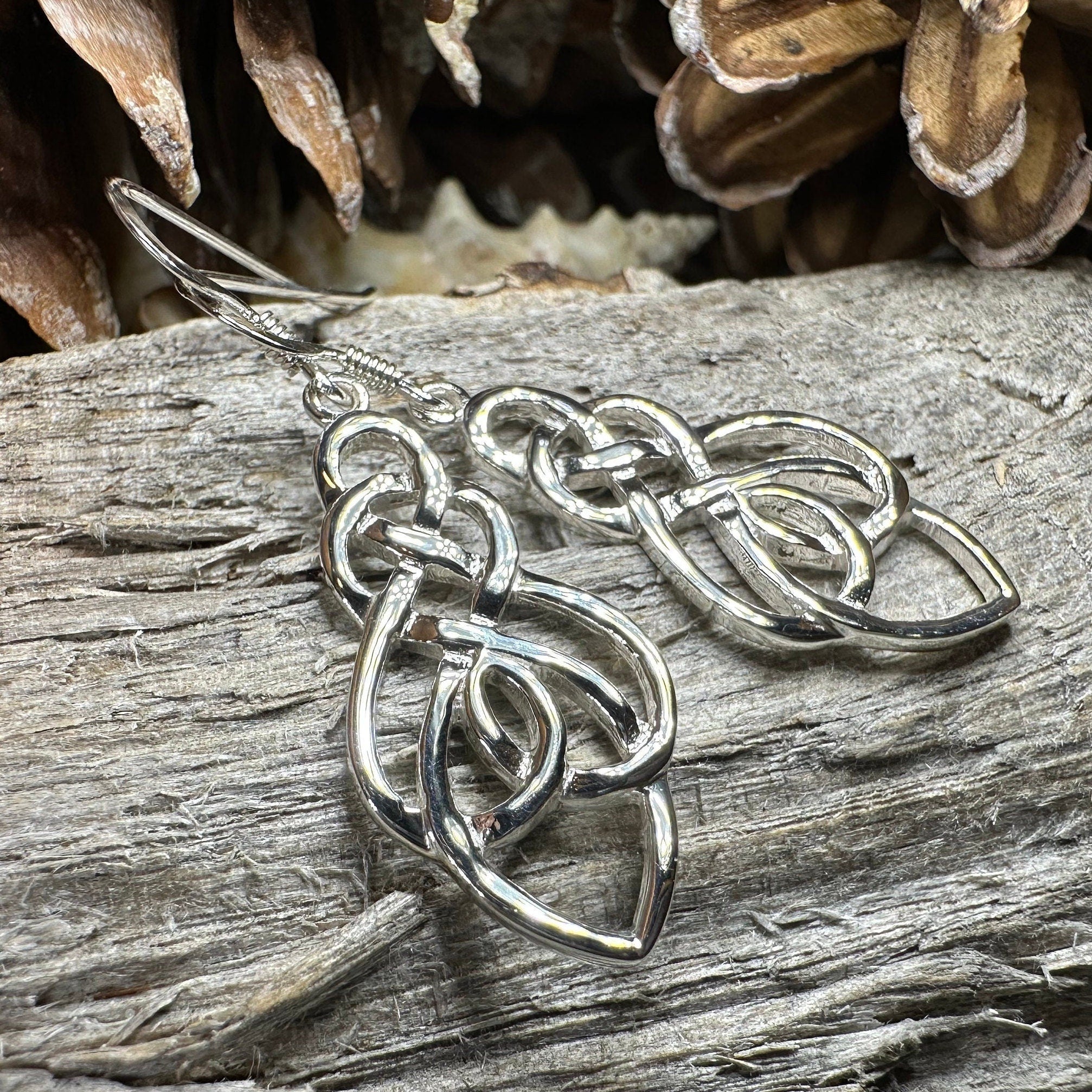 Deryn Celtic Earrings