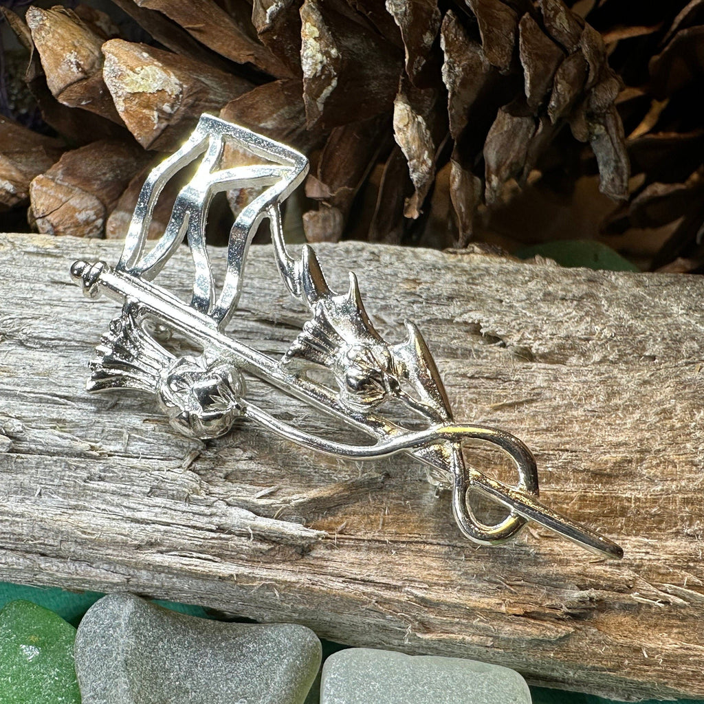 Scottish Pride Kilt Pin - Handmade in Scotland