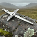 Greyfriars Skull Kilt Pin - Handmade in Scotland