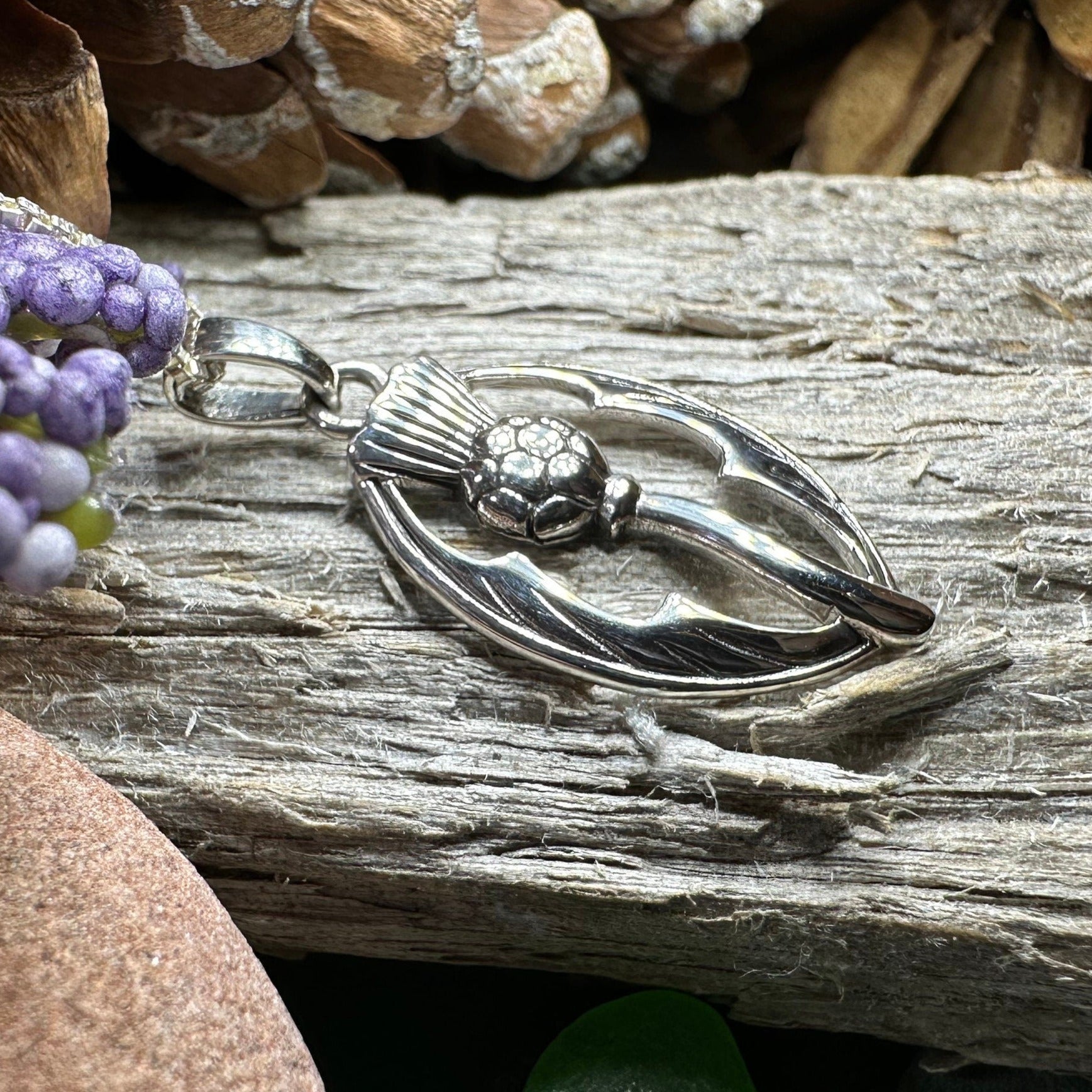 Tannith Thistle Necklace