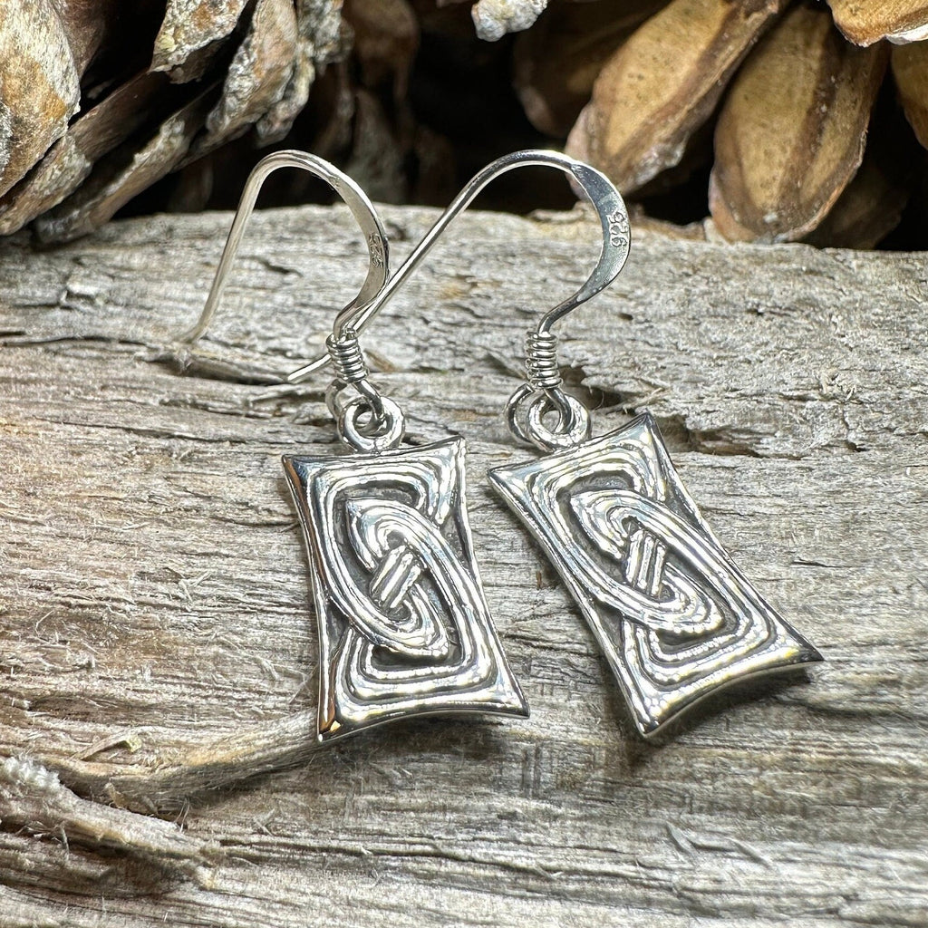 Silvergael Celtic Knot Earrings