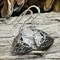 Delphine Trinity Knot Earrings