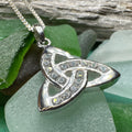 Brigetta Trinity Knot Necklace