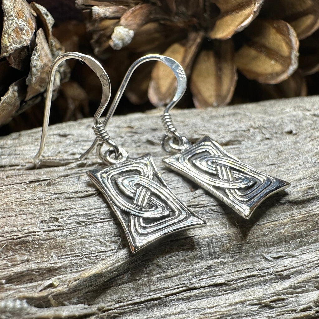 Silvergael Celtic Knot Earrings