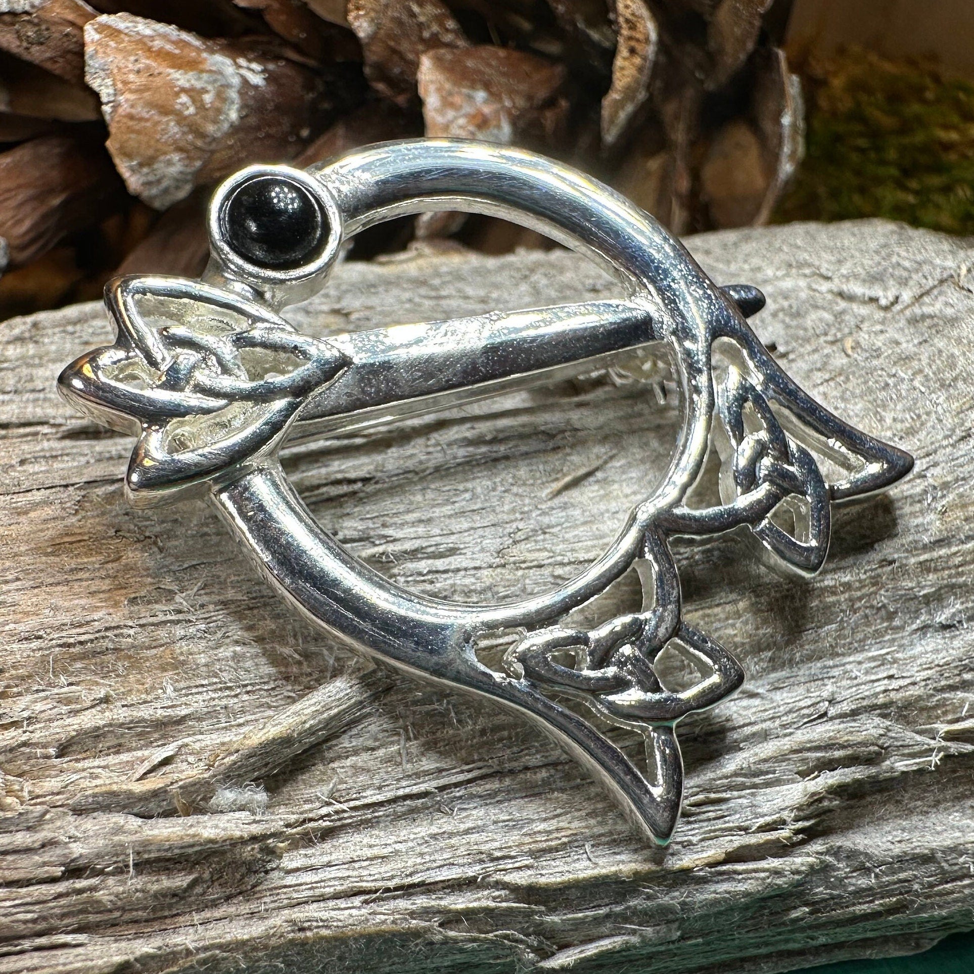 Mystic Celtic Brooch - Handmade in Scotland