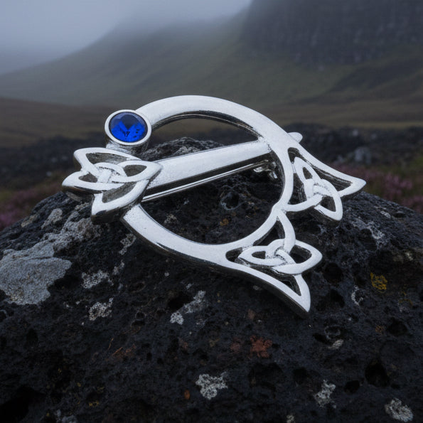 Mystic Celtic Brooch - Handmade in Scotland