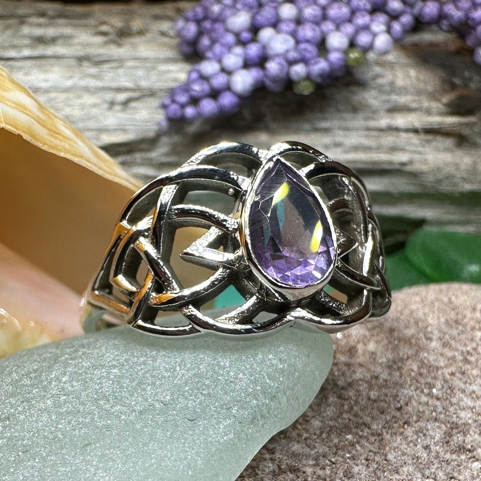 Vanaheim Celtic Knot Ring in Sterling Silver