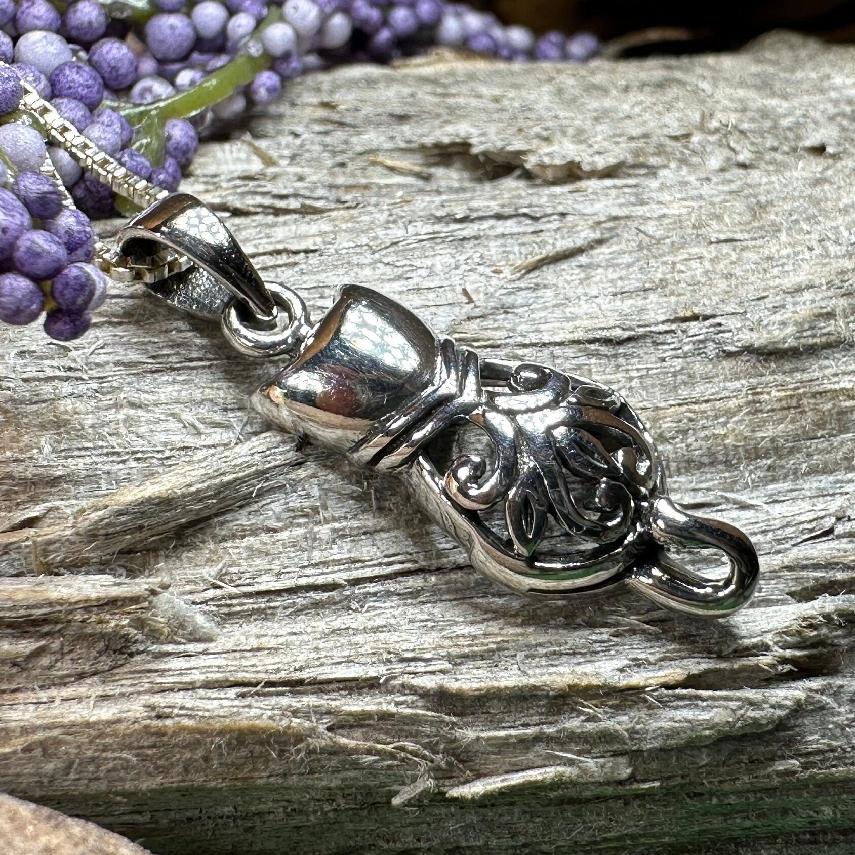 Celtic Cat Necklace