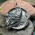 Night Watcher Owl Moon Necklace
