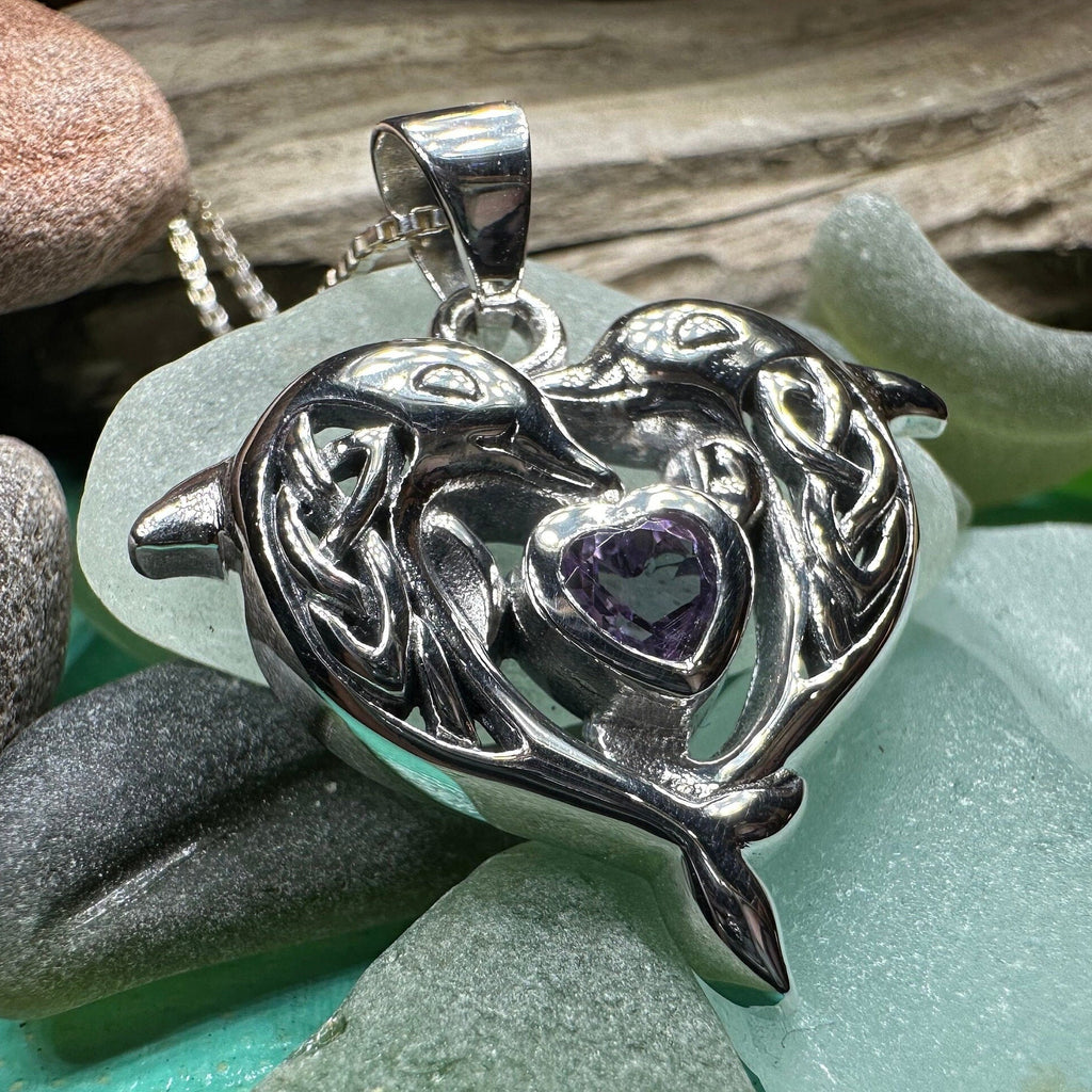 Hebrides Celtic Dolphin Necklace