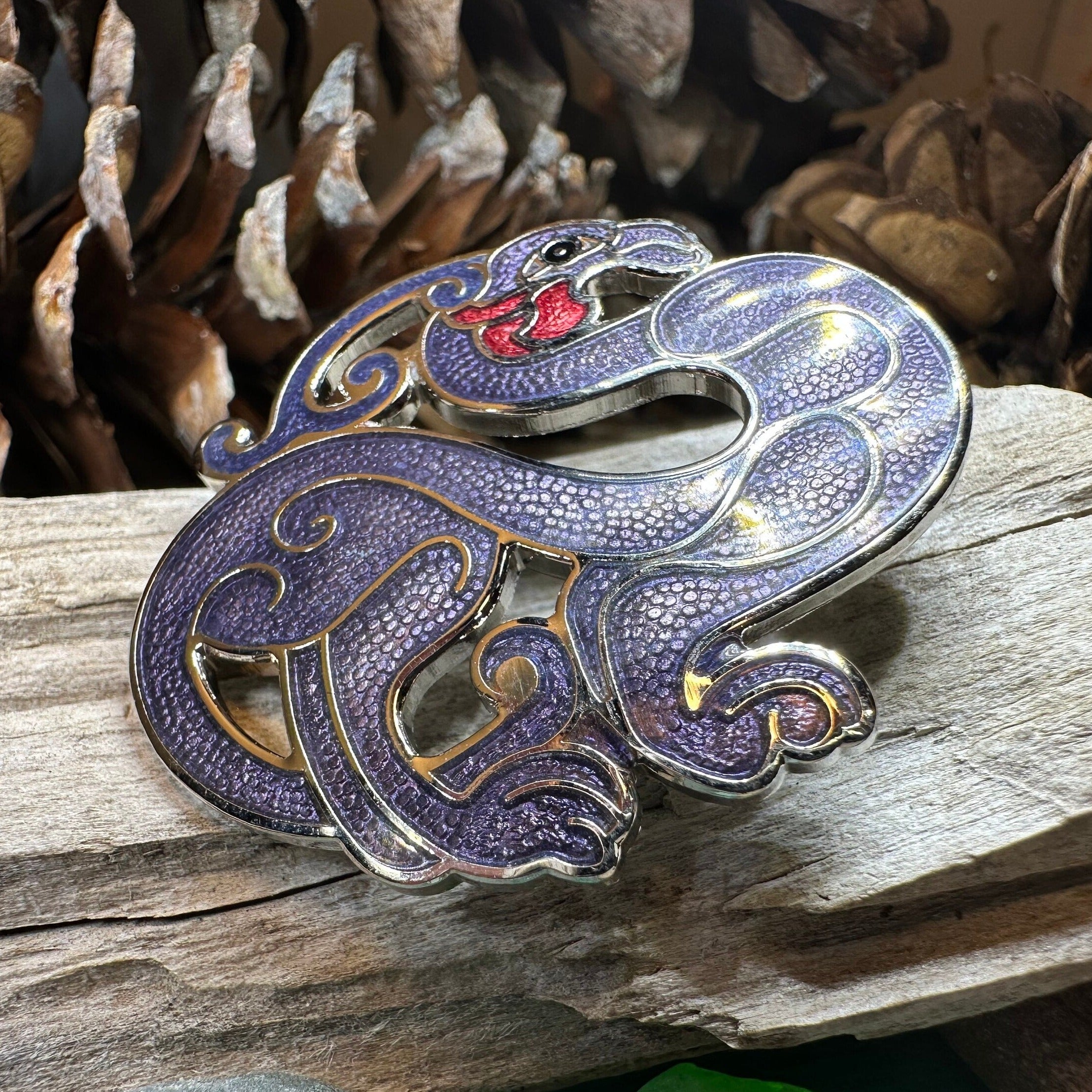 Unya Celtic Bird Brooch