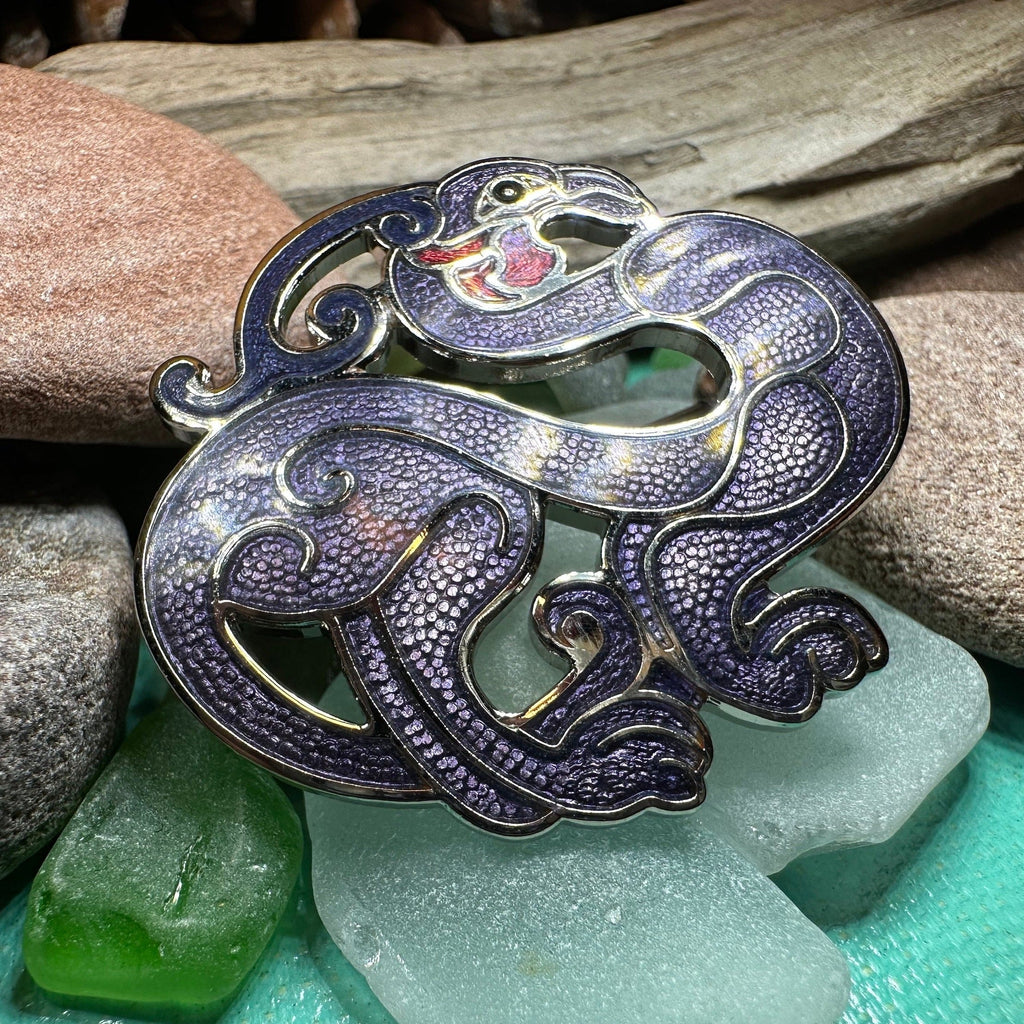 Unya Celtic Bird Brooch