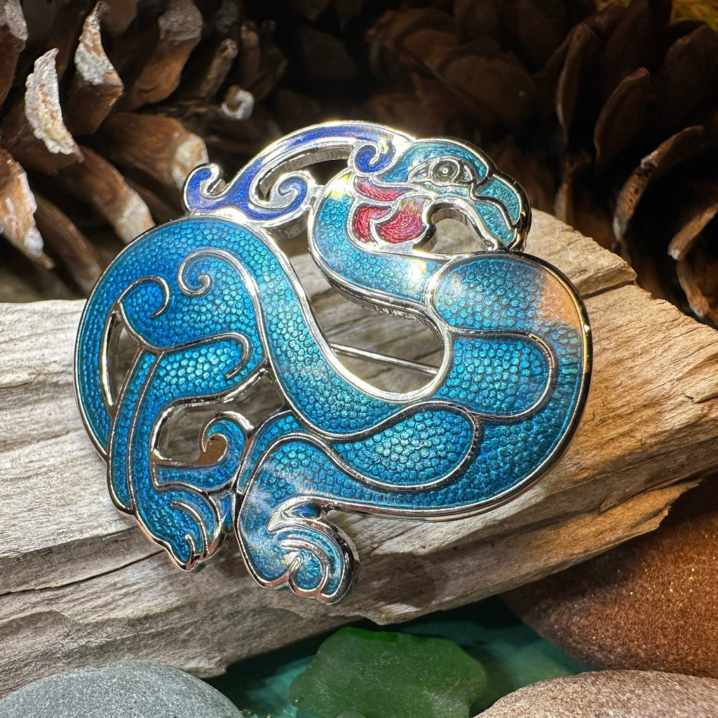 Unya Celtic Bird Brooch