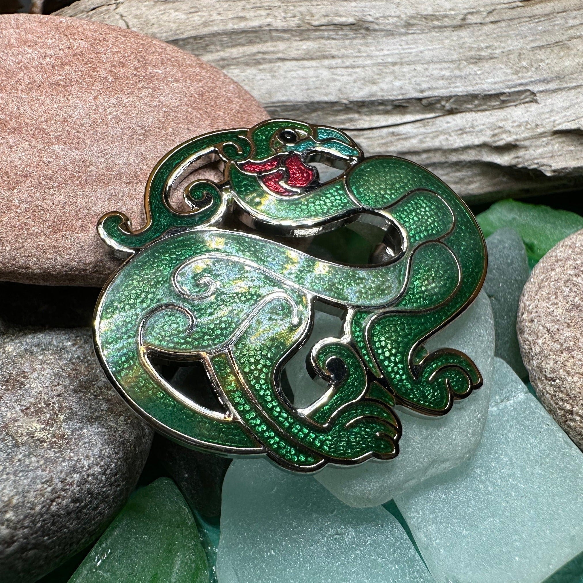 Unya Celtic Bird Brooch