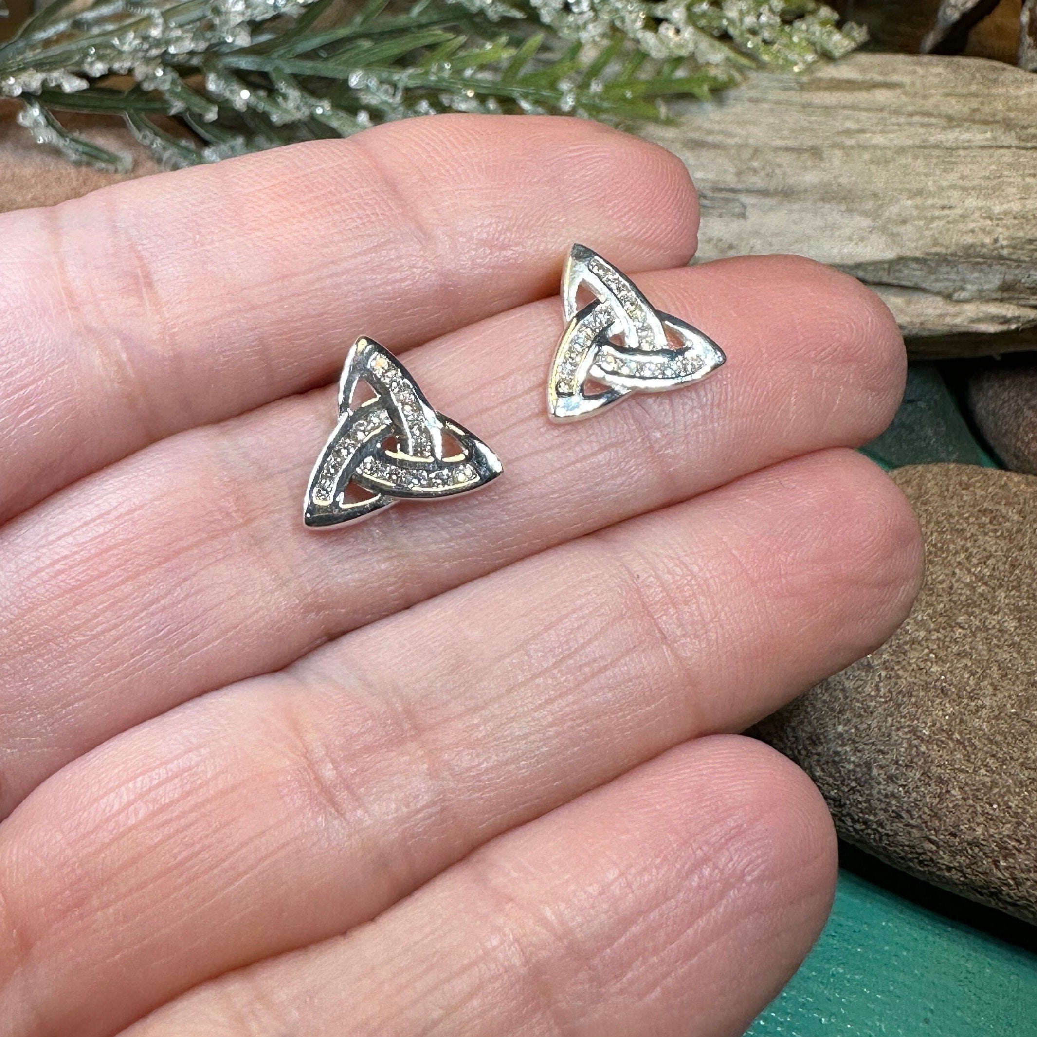 Janene Trinity Knot Earrings