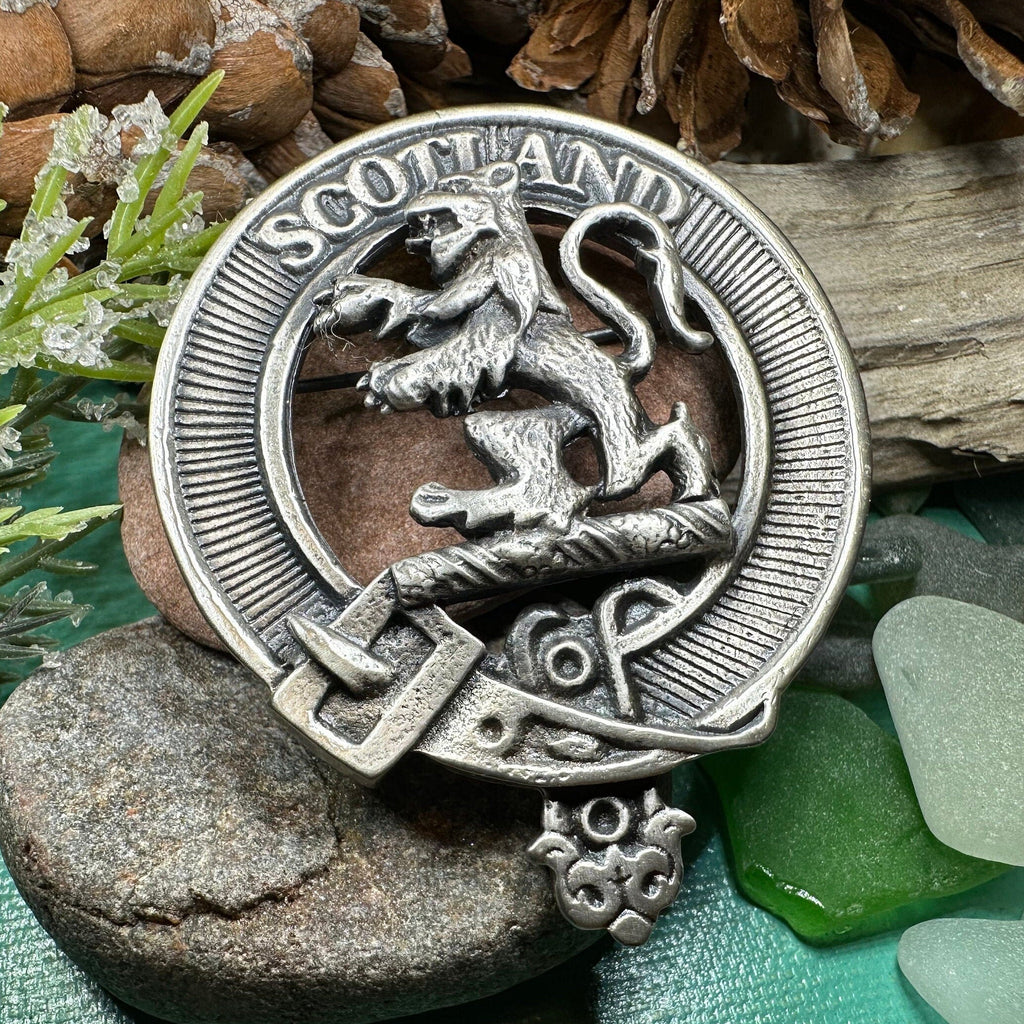 Scottish Lion Brooch - Handmade in Scotland