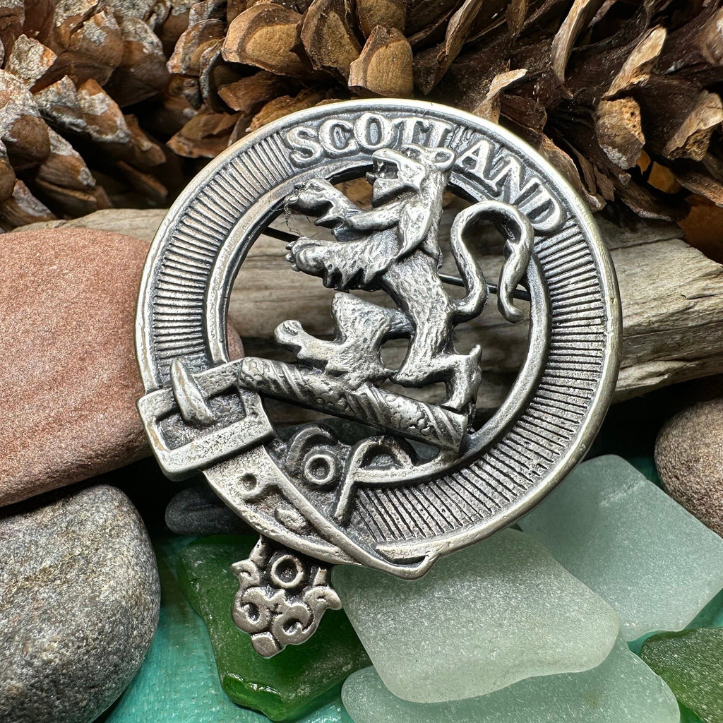 Scottish Lion Brooch - Handmade in Scotland