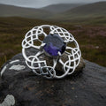 Aurelia Celtic Knot Brooch - Handmade in Scotland