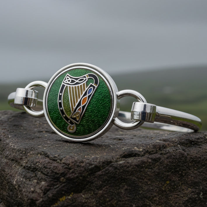 Celtic Harp Bracelet