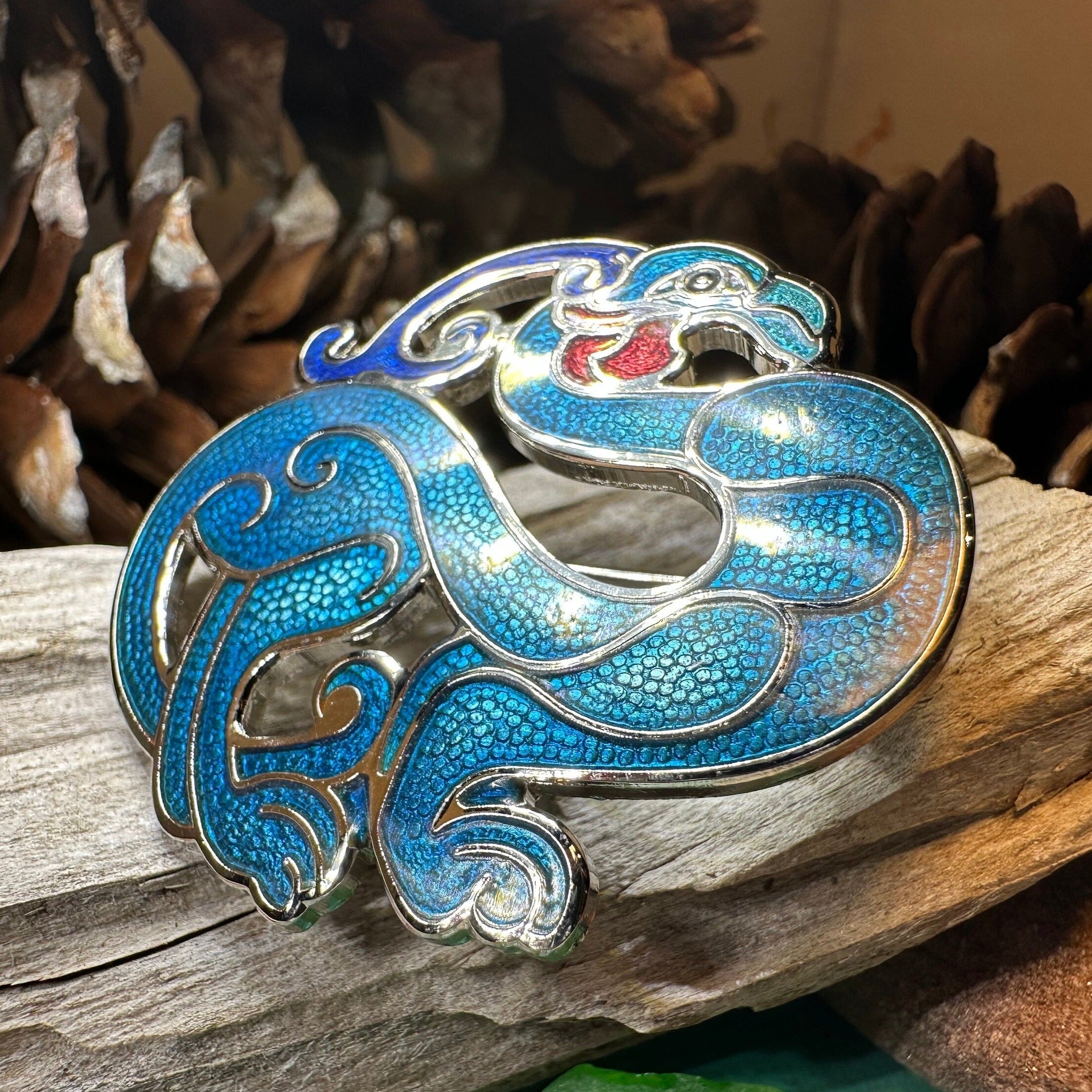 Unya Celtic Bird Brooch
