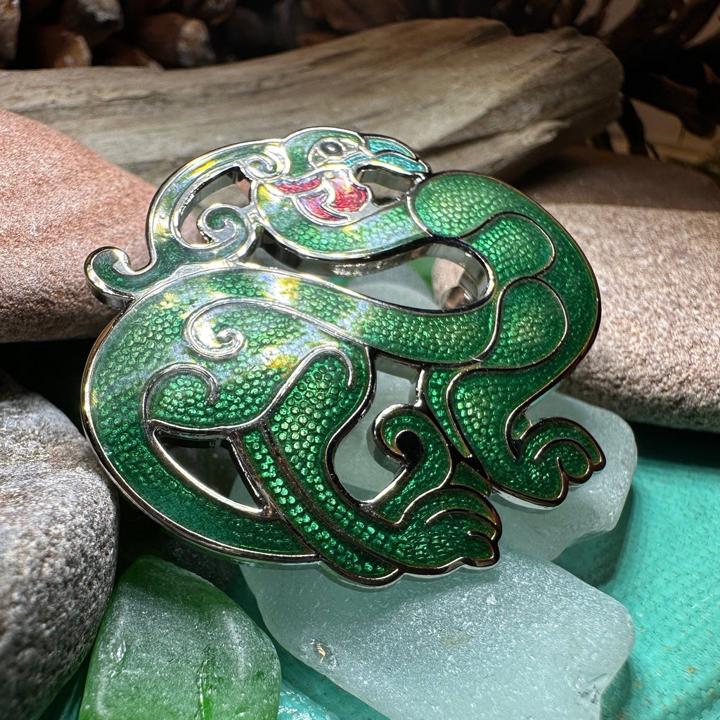 Unya Celtic Bird Brooch