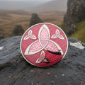 Celtic Four Trinity Knots Brooch