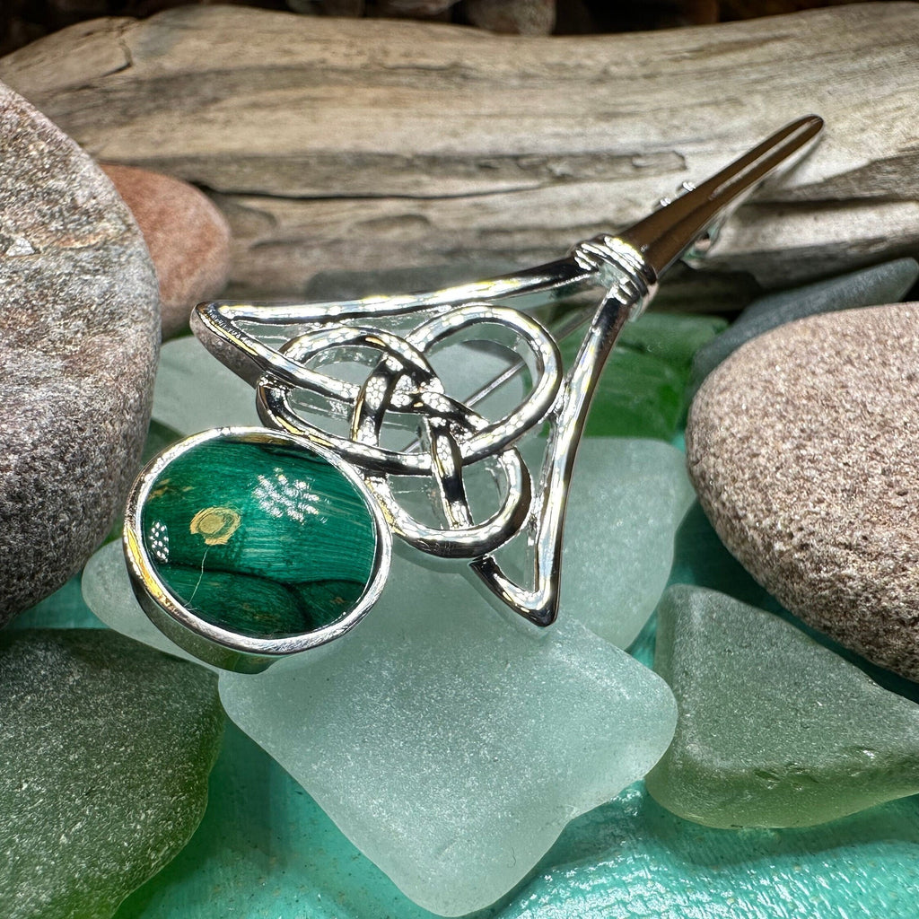 Heathergems Celtic Kilt Pin - Handmade in Scotland