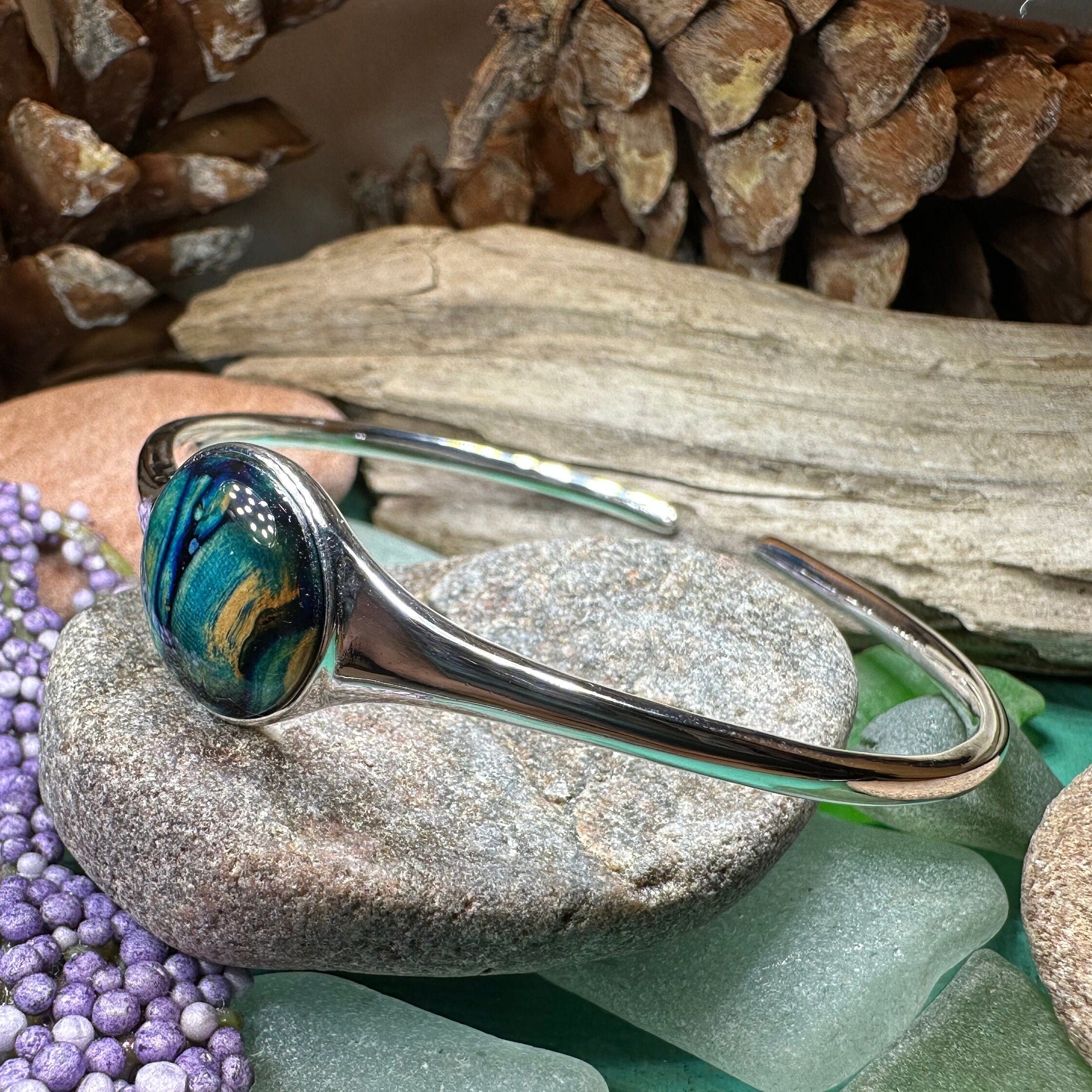 Aurora Heathergems Scotland Bracelet - Handmade in Scotland
