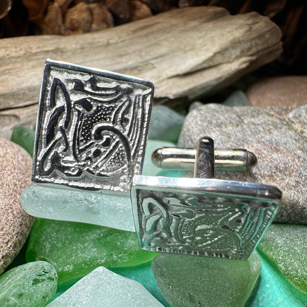 Celtic Book of Kells Cufflinks for Men