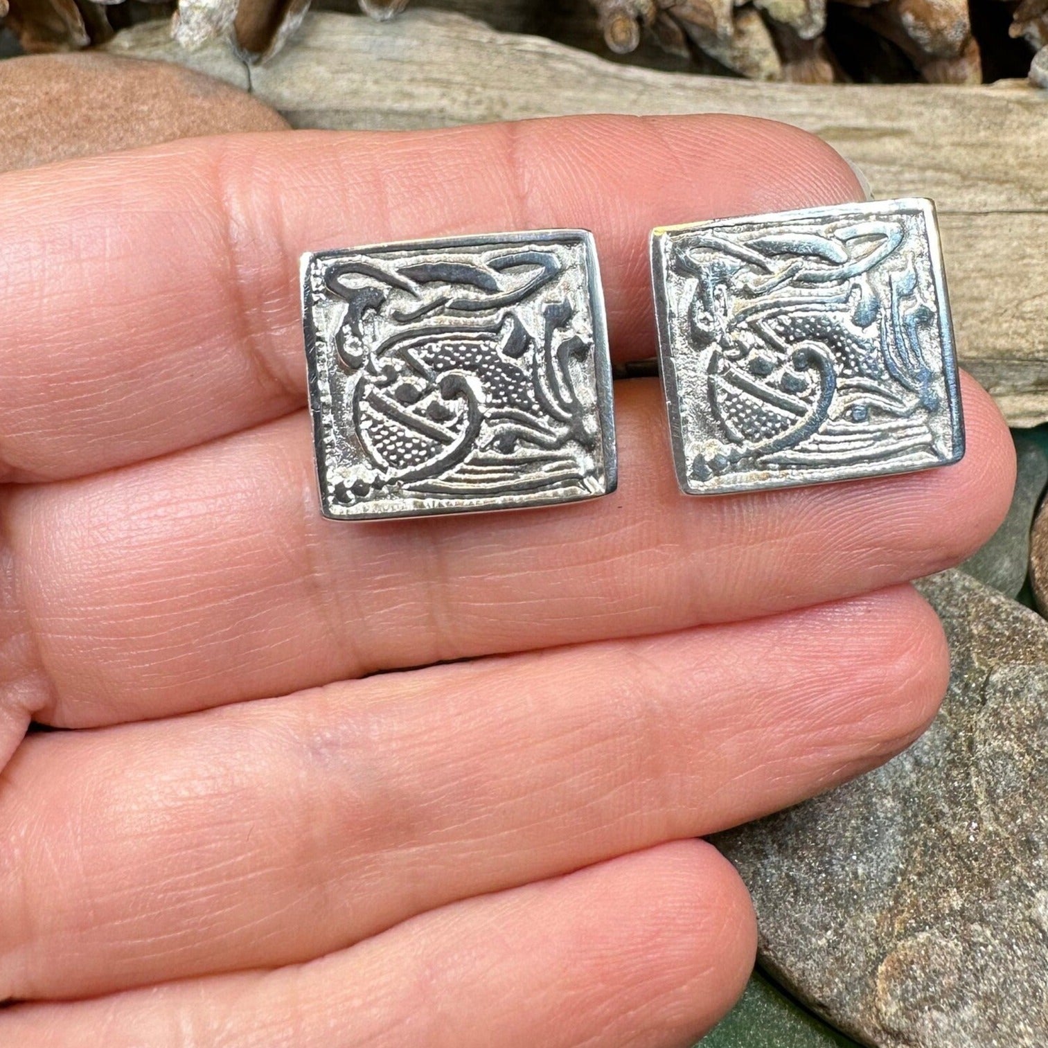 Celtic Book of Kells Cufflinks for Men