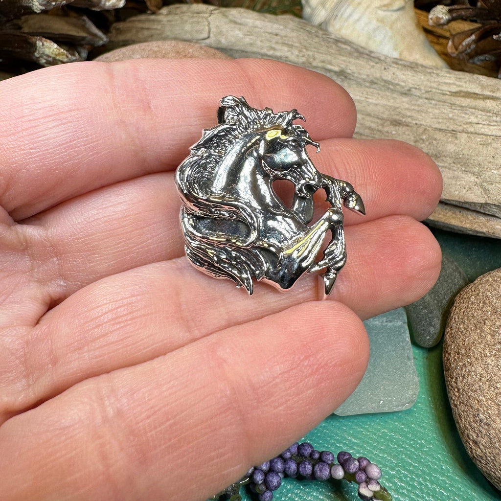 Wild at Heart Horse Necklace