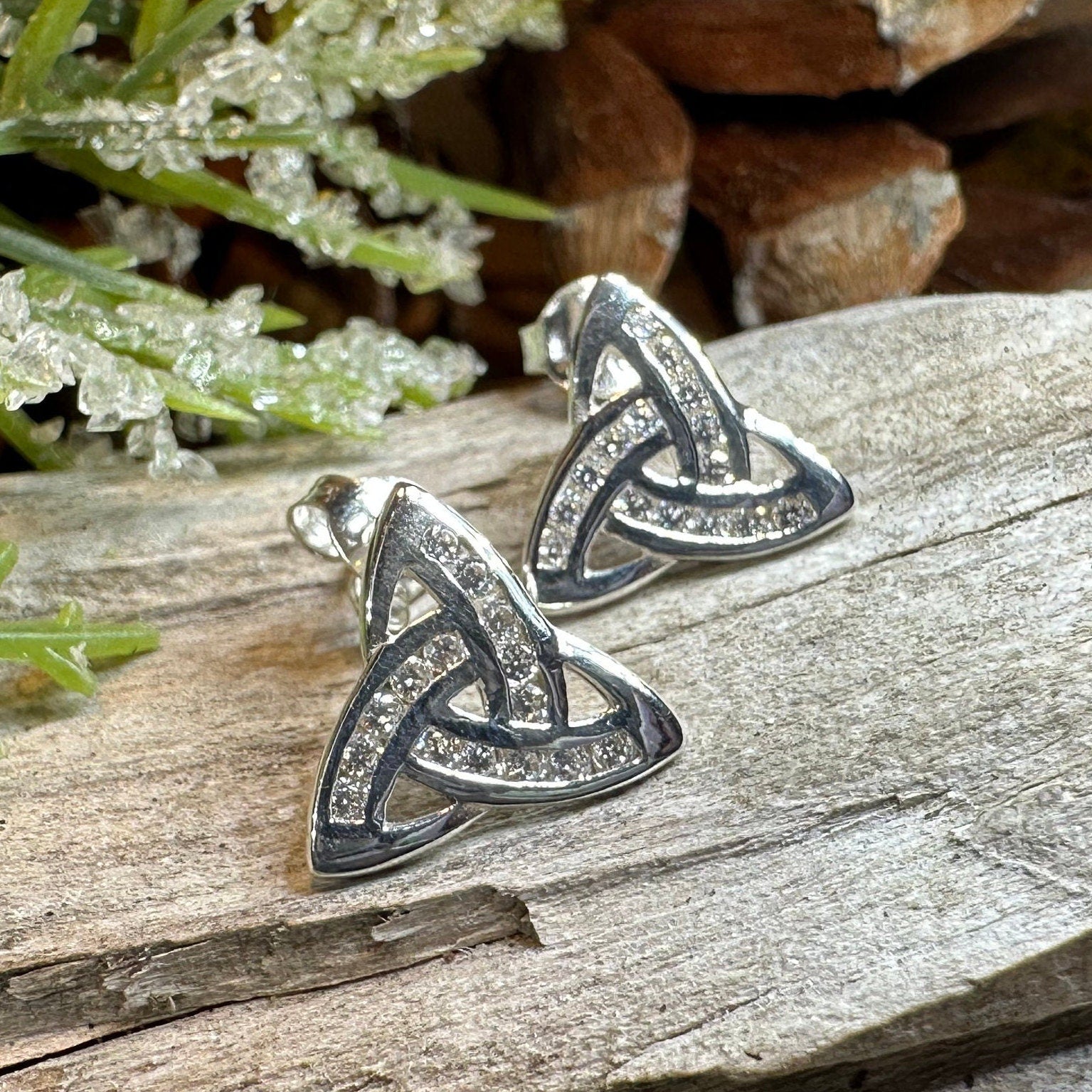 Janene Trinity Knot Earrings