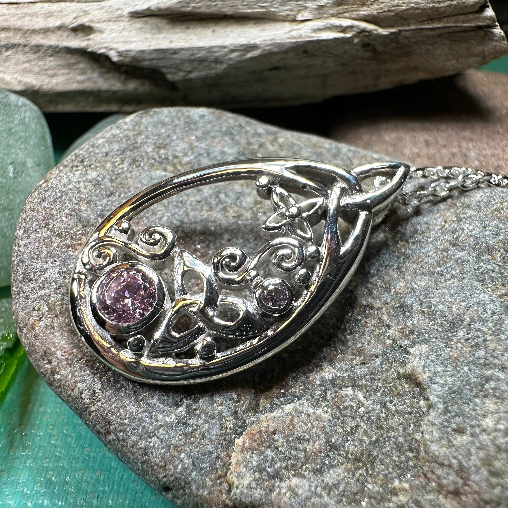 Varina Celtic Knot Necklace