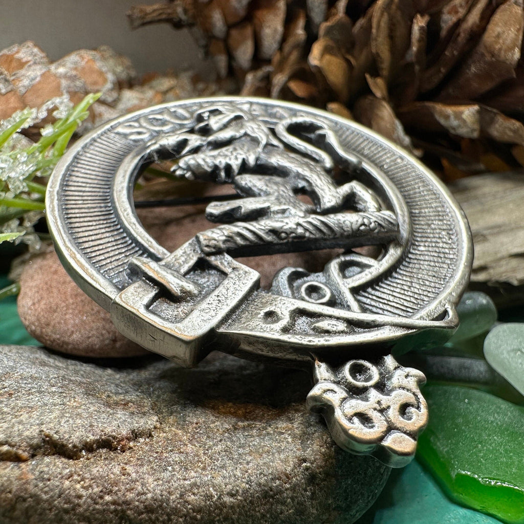 Scottish Lion Brooch - Handmade in Scotland