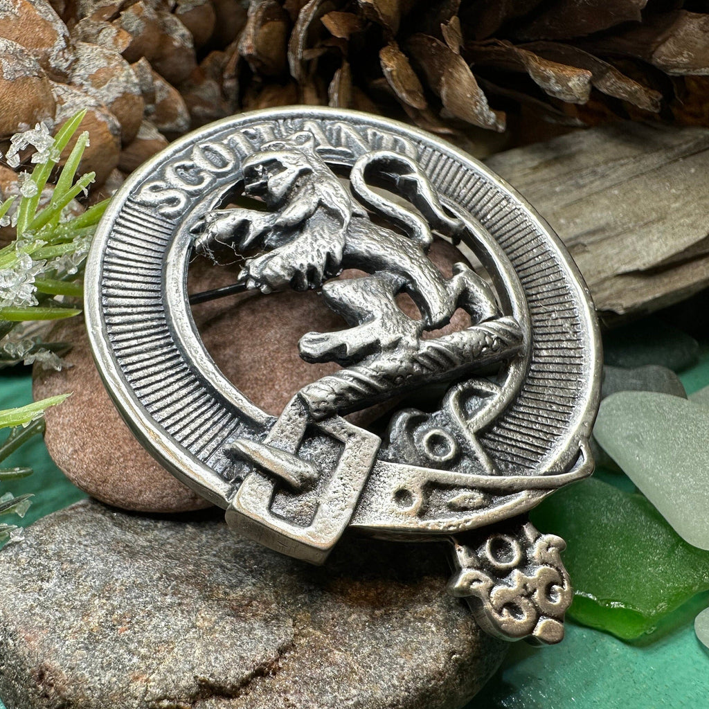 Scottish Lion Brooch - Handmade in Scotland