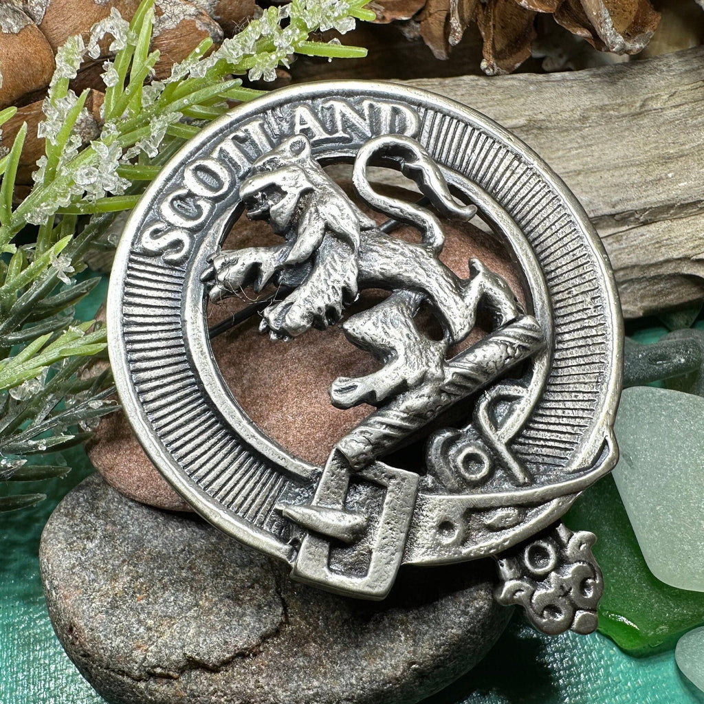 Scottish Lion Brooch - Handmade in Scotland