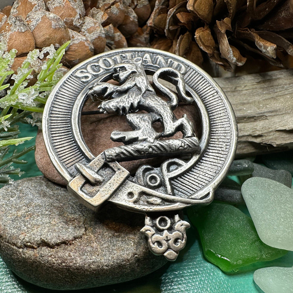 Scottish Lion Brooch - Handmade in Scotland